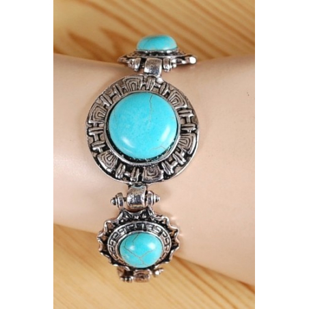Bracelet Turquoise Trio Shuffle Country Western
