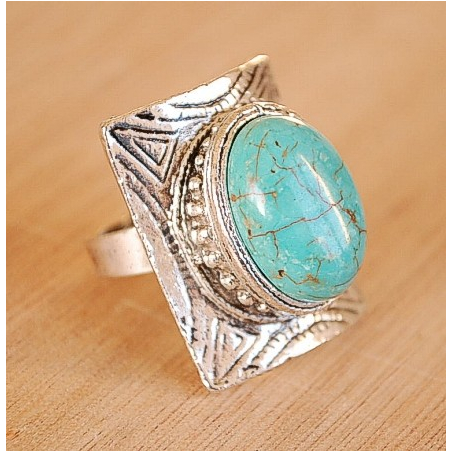 Bague Turquoise 19 Country Western