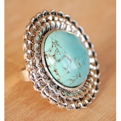 Bague Turquoise 22 Country Western