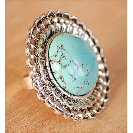 Bague Turquoise 22 Country Western