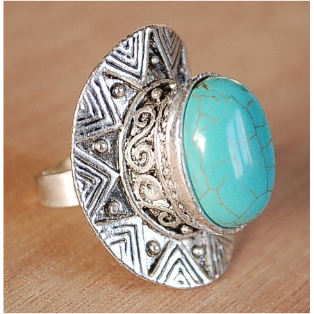 Bague Turquoise 24 Country Western