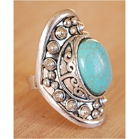 Bague Turquoise 28 Country Western