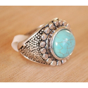 Bague Turquoise H Country Western