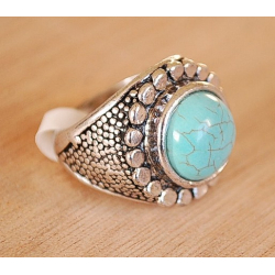 Bague Turquoise G Country Western