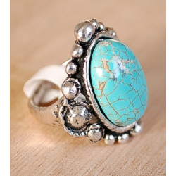 Bague Turquoise J Country Western