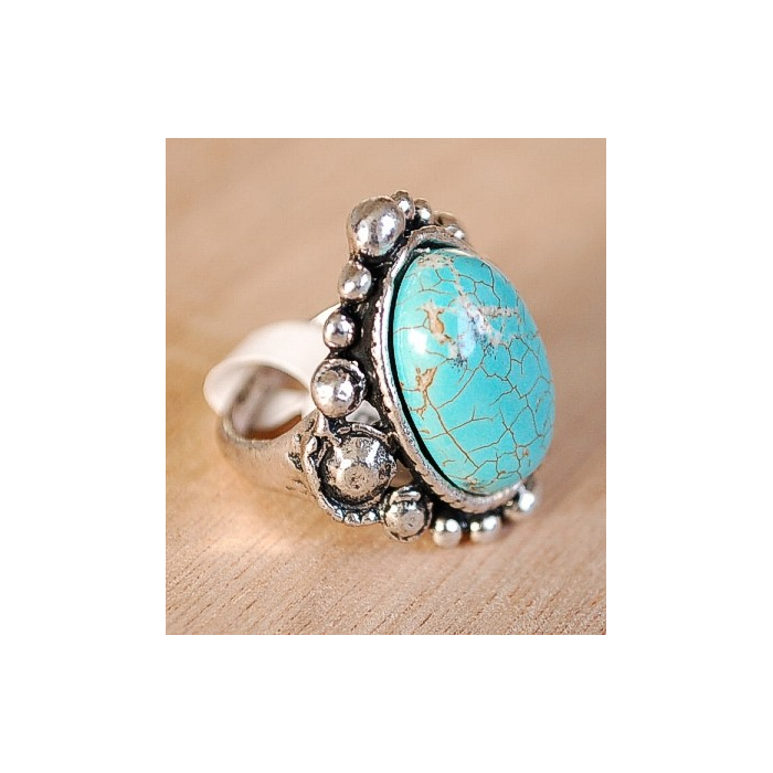 Bague Turquoise J Country Western