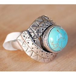 Bague Turquoise K Country Western