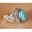 Bague Turquoise L Country Western