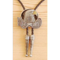 Bolo Tie Aigle King Of The Road Country Western Cowboy