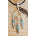 Pendentif Plumes Country Western