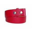 Ceinture a pression - Rouge Country Western